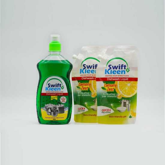 Dish Wash - Neem - 500ml + 2 x 120ml Lemon Pouches free