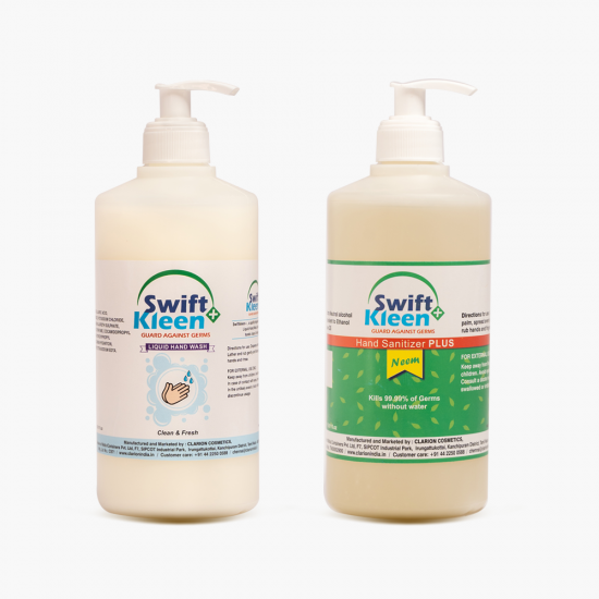 Hand Wash 500ml + Hand Sanitizer  ENA NEEM 500ml