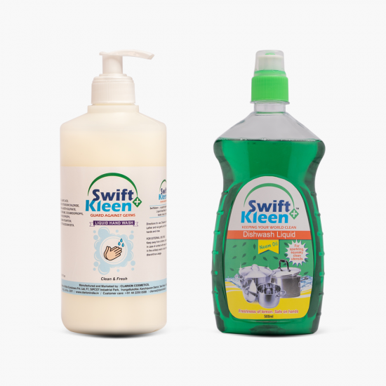 Hand Wash 500ml + Dish Wash Neem 500ml